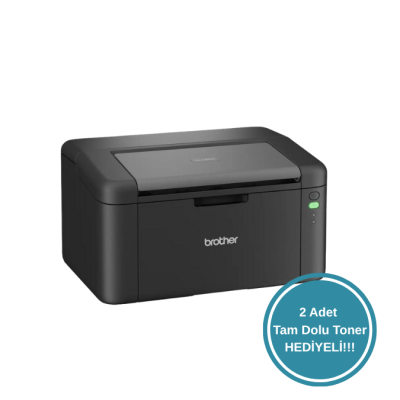 Brother HL-L1232W Wi-Fi 20ppm 2 Tonerli Paket Siyah Beyaz Lazer Yazıcı - 1