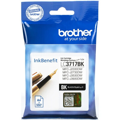 Brother LC-3717 Siyah Orjinal Kartuş - Brother