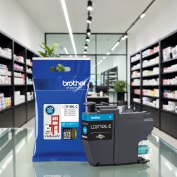 Brother LC3719XL Mavi Orijinal Kartuş - 3