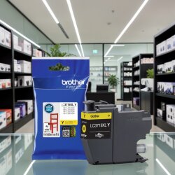 Brother LC3719XL Sarı Orijinal Kartuş - 3