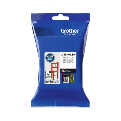 Brother LC3719XL Siyah Orijinal Kartuş - 1