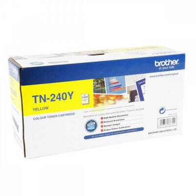 Brother TN-240 Sarı Orjinal Toner - 1