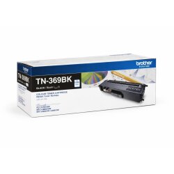 Brother TN-369BK Siyah (Black) Orijinal Toner - 6.500 Sayfa (Süper Yüksek Kapasite) - Brother