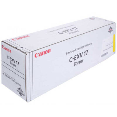 Canon C-EXV-17/0259B002AA Sarı Orjinal Fotokopi Toneri - 1