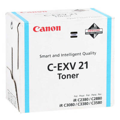 Canon C-EXV-21 Mavi Orjinal Fotokopi Toneri -0453B002AA - 1