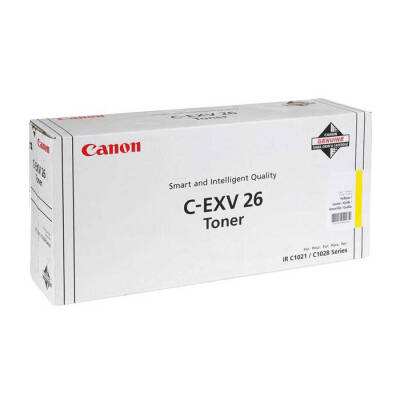 Canon C-EXV-26/1657B006AA Sarı Orjinal Toneri - 1