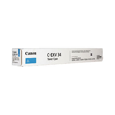 Canon C-EXV-34 3783B002 Mavi Orijinal Fotokopi Toner - 1