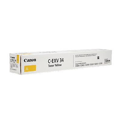 Canon C-EXV-34 3785B002 Sarı Orijinal Fotokopi Toner - 1