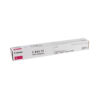 Canon C-EXV-51 0483C002 Kırmızı Orijinal Fotokopi Toner - 1