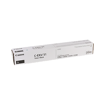 Canon C-EXV-51 0481C002 Siyah Orijinal Fotokopi Toner - 1