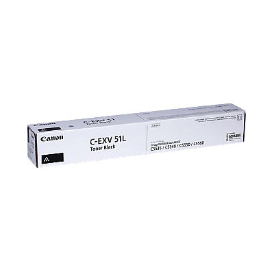 Canon C-EXV-51L 0481C002 Siyah Orijinal Fotokopi Toner - 1