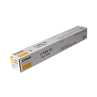 Canon C-EXV-51L 0487C002 Sarı Orijinal Fotokopi Toner - 1