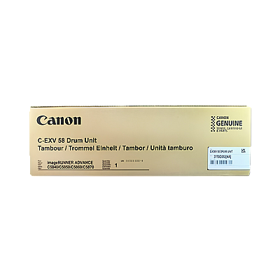 Canon C-EXV-58 Siyah Orijinal Drum Ünitesi - 1