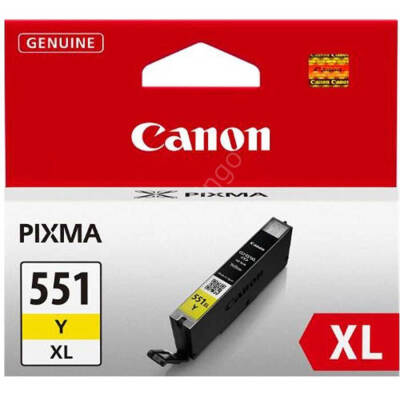 Canon CLI-551XL Orjinal Sarı Kartuş - 1