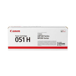 Canon CRG-051H 2169C002 Siyah Yüksek Kapasiteli Orijinal Toner - Canon