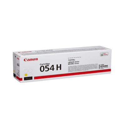 Canon CRG-054H 3025C002 Sarı Yüksek Kapasiteli Orijinal Toner - 1
