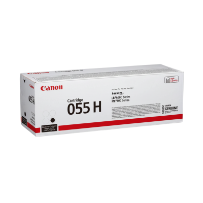 Canon CRG-055H 3020C002 Siyah Yüksek Kapasiteli Orijinal Toner - 1