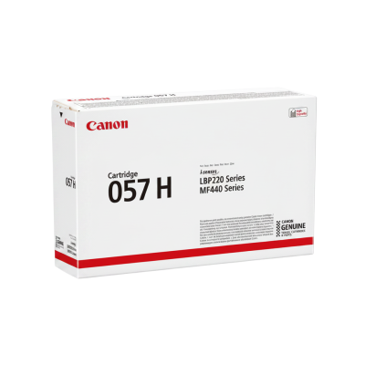 Canon CRG-057H 3010C002 Siyah Yüksek Kapasiteli Orijinal Toner - 1