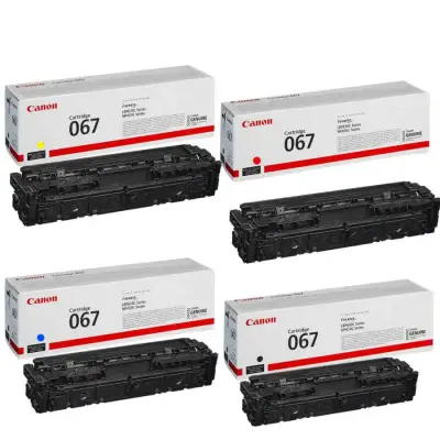 Canon CRG-067 Orijinal Toner Seti - 1