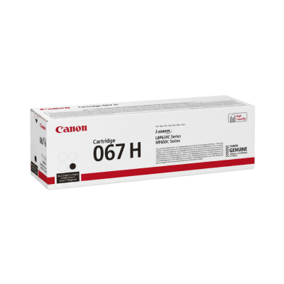 Canon CRG-067H 5106C002 Siyah Yüksek Kapasiteli Orijinal Toner - 1