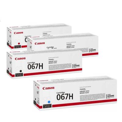 Canon CRG-067H Yüksek Kapasite Orijinal Toner Seti - 1