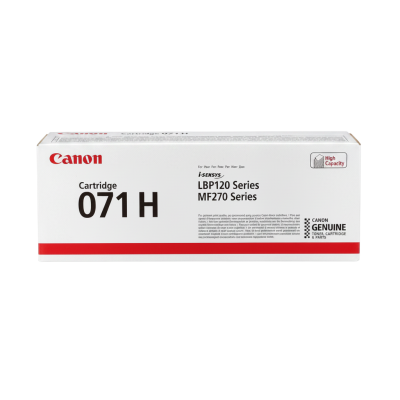 Canon CRG-071H 5646C002 Siyah Yüksek Kapasiteli Orijinal Toner - 1