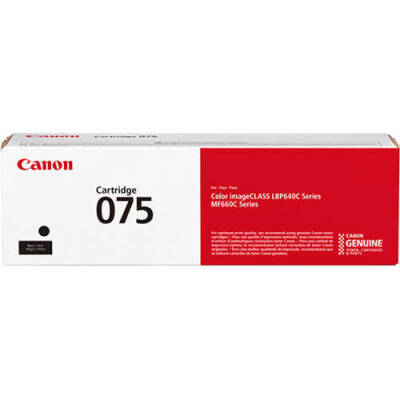 Canon CRG-075 Siyah Orijinal Toner - 1