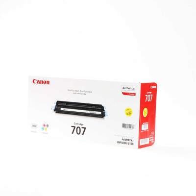 Canon CRG-707 Sarı Orjinal Toner - 1