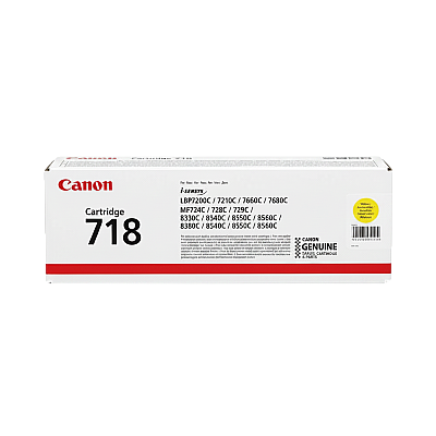 Canon CRG-718 2659B002 Sarı Orijinal Toner - 1