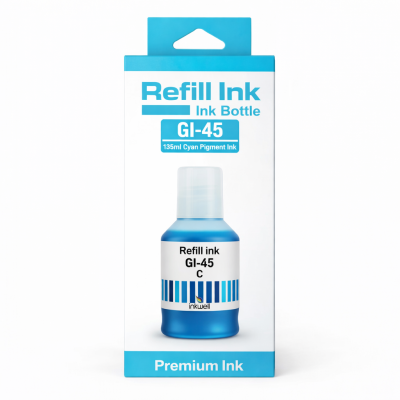 Canon GI-45 Mavi Muadil Mürekkep 6285C001 40 ml - 2