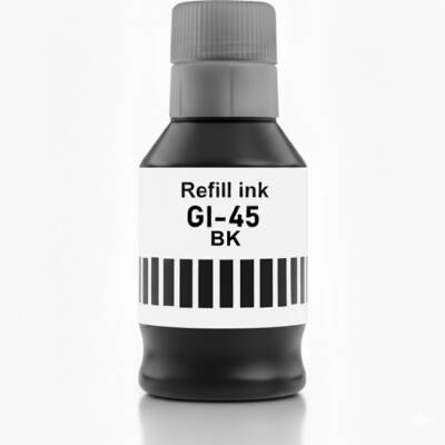 Canon GI-45 Siyah (Black) Muadil Mürekkep  - 1