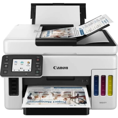 Canon Maxıfy GX6040 Photoink Mürekkepli Tanklı Çok Fonksiyonlu Yazıcı - Canon