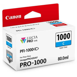 Canon PFI-1000C Mavi Orjinal Kartuş - 1
