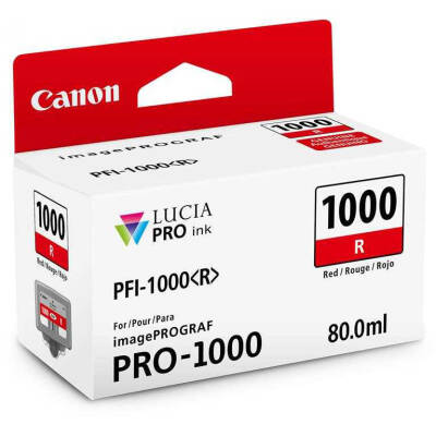 Canon PFI-1000R Red Orjinal Kartuş - 1