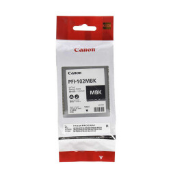 Canon PFI-102MBK Mat Siyah Orjinal Kartuş - 1