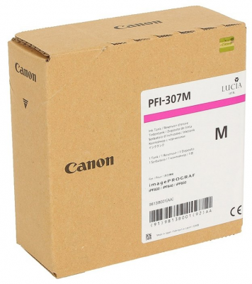 Canon PFI-307M Kırmızı Orjinal Kartuş - 1