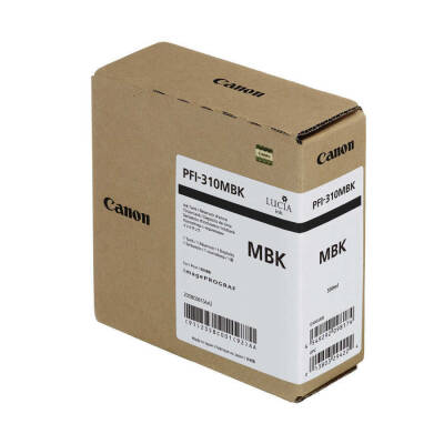 Canon PFI-310MBK/2358C001 Mat Siyah Orjinal Kartuş - 1