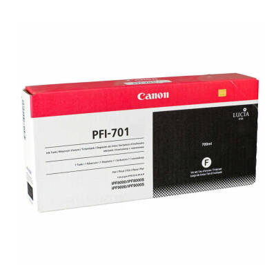 Canon PFI-701GY Gri Orjinal Kartuş - 1