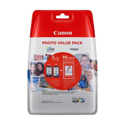 Canon PG-545XL-CL-546XL Orjinal Kartuş Avantaj Paketi - 1