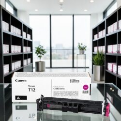 Canon T12 Kırmızı Orjinal Toner 5096C006AA - 3