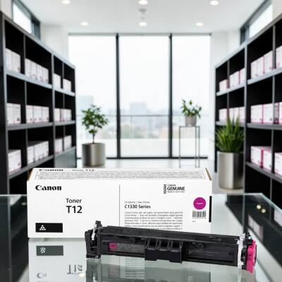 Canon T12 Kırmızı Orjinal Toner 5096C006AA - 3