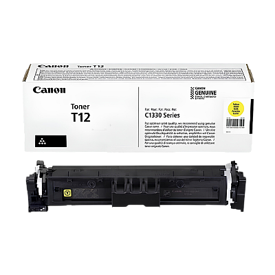 Canon T12 5095C006A Sarı Orijinal Toner - 1