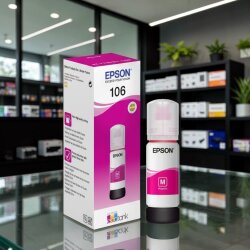 Epson 106-C13T00R340 Kırmızı Orijinal Mürekkep - 3