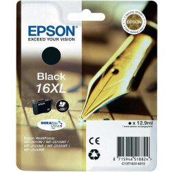 Epson 16XL-T1631-C13T16314020 Siyah Orjinal Kartuş - 1