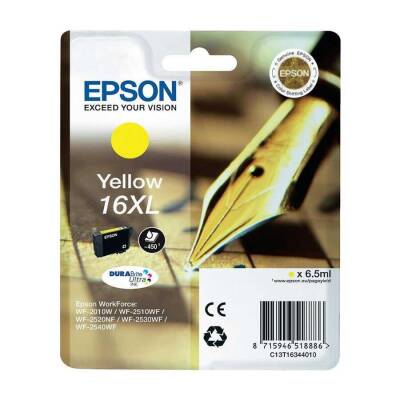 Epson 16XL-T1634-C13T16344020 Sarı Orjinal Kartuş - 1