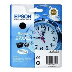 Epson 27XXL-T2791-C13T27914020 Siyah Orjinal Kartuş Extra Yüksek Kapasiteli - 1