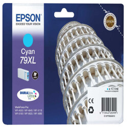 Epson 79XL-C13T79024010 Mavi Orjinal Kartuş Yüksek Kapasiteli - 1