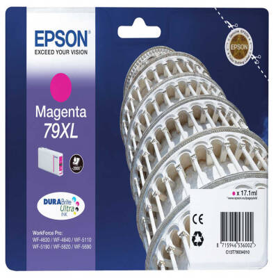 Epson 79XL-C13T79034010 Kırmızı Orjinal Kartuş Yüksek Kapasiteli - 1