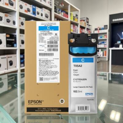 Epson C13T05A20N (T05A2) Mavi XL Orijinal Mürekkep Ünitesi - 3