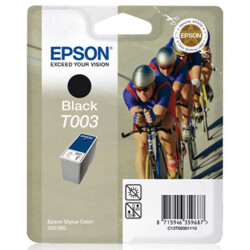 Epson T003-C13T00301120 Siyah Orjinal Kartuş - 1